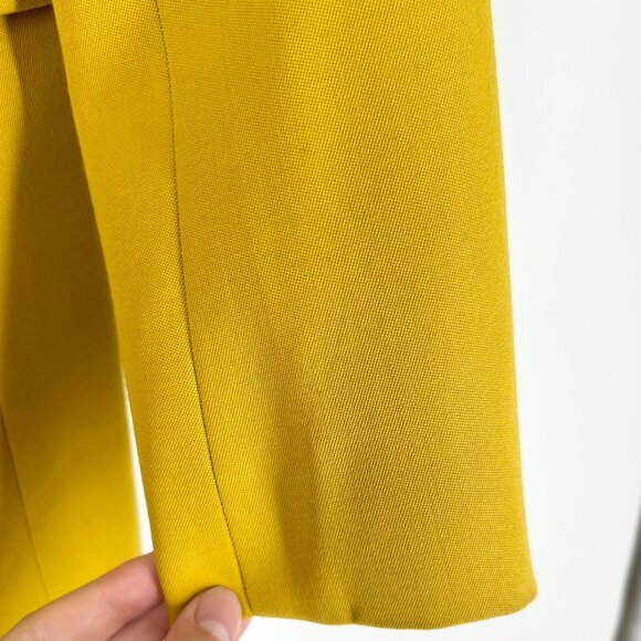 NWT Nili Lotan Valerie Double Breasted Blazer Jacket in Mustard - Picture 9 of 11